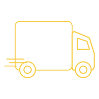 A graphic of a delivery truck