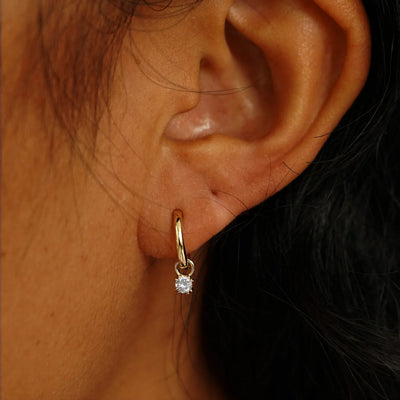Moissanite Charm