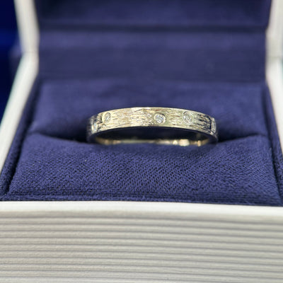 14k Champagne Gold Remake from Customer's Diamonds Custom Ring