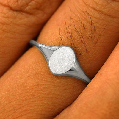 Oval Signet Ring